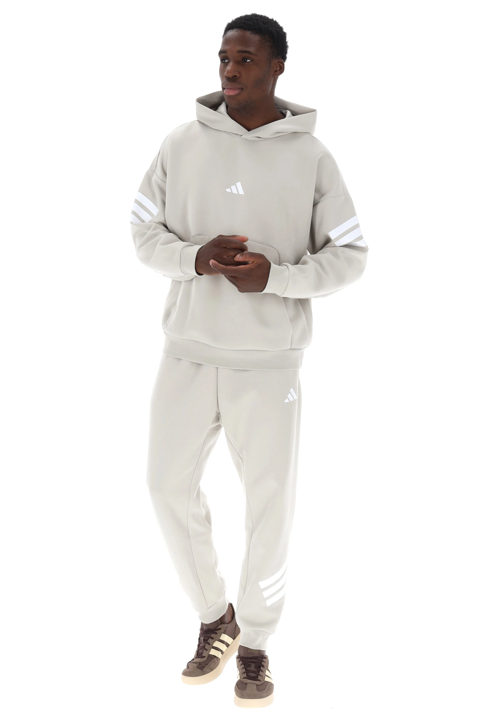 Felpa con cappuccio Adidas uomo JW7099